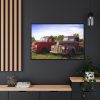 88289-204.jpg Old American Pickup Truck Framed Canvas