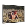 Old Ford Pickup Truck Framed Canvas