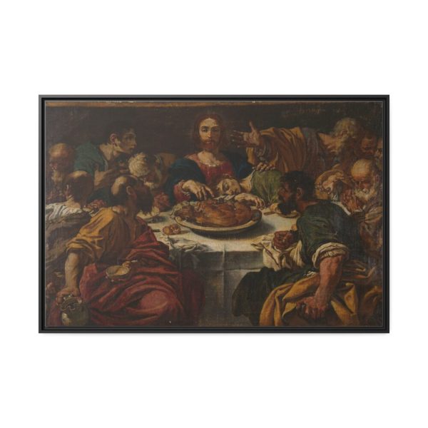 88289-216.jpg The Last Supper by Bartolomeo Schedoni Framed Canvas