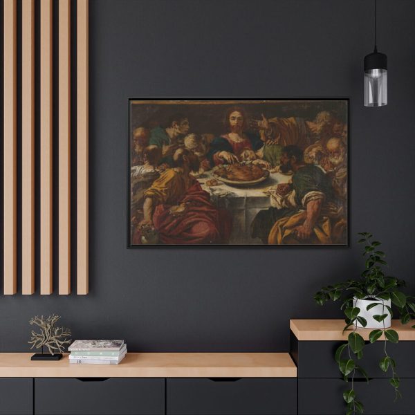 88289-219.jpg The Last Supper by Bartolomeo Schedoni Framed Canvas