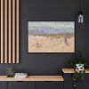 88289-24.jpg Sand Dunes, Harlech, North Wales, Framed Canvas