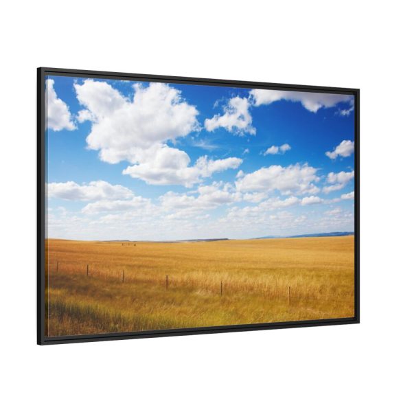88289-250.jpg South Dakota Rural Scene Framed Canvas