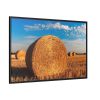 88289-256.jpg Straw Bales Framed Canvas