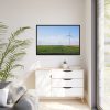 88289-263.jpg Wind Turbines in Rural Missouri Framed Canvas