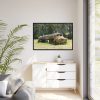 88289-268.jpg Log Truck Wrapped in Wire Framed Canvas