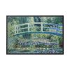 88289-281.jpg Water Lilies and Japanese Bridge by Claude Monet Framed Canvas