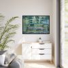 88289-283.jpg Water Lilies and Japanese Bridge by Claude Monet Framed Canvas