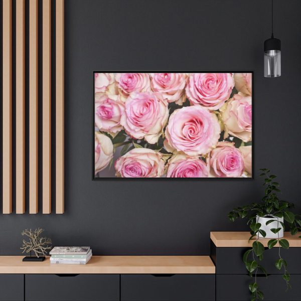 88289-294.jpg Rose Pink Roses Framed Canvas