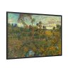 Sunset at Montmajour by Vincent van Gogh Framed Canvas