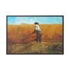 The Veteran in a New Field  Framed Canvas