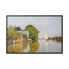 88289-316.jpg Houses on the Achterzaan by Claude Monet Framed Canvas