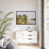 88289-318.jpg Houses on the Achterzaan by Claude Monet Framed Canvas
