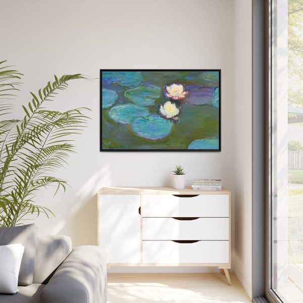88289-328.jpg Nympheas by Claude Monet Framed Canvas
