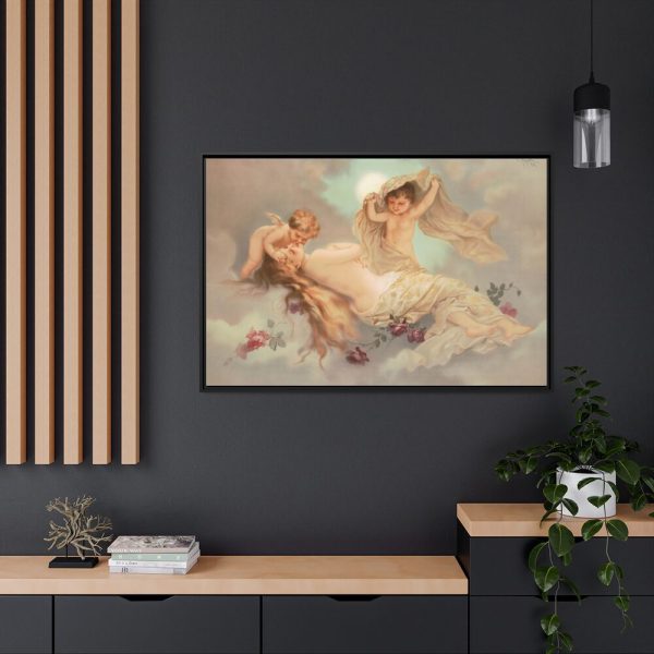 88289-339.jpg Aesthetic Cherubs Framed Canvas
