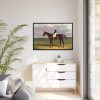 Margrave with James Robinson Up by John Frederick Herring Framed Canvas