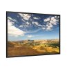88289-380.jpg Green and Yellow Fields Under Light Clouds Framed Canvas
