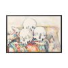 88289-391.jpg The Three Skulls by Paul Cézanne Framed Canvas