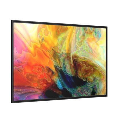 Colorfulness art Framed Canvas