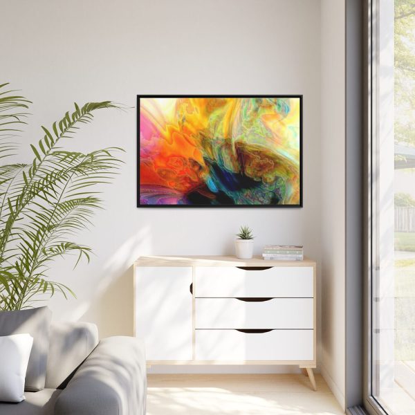 88289-403.jpg Colorfulness art Framed Canvas