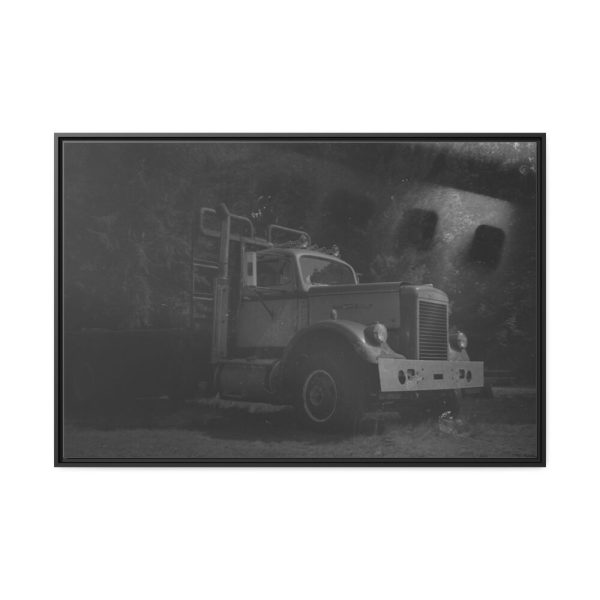 88289-416.jpg Logging Truck Framed Canvas