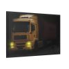88289-425.jpg Yellow Truck Framed Canvas