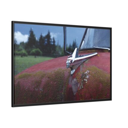 Old Rusty Chief Truck Framed Canvas