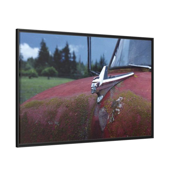 Old Rusty Chief Truck Framed Canvas