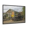 Arizona Antique Store Shop Oldster Car Framed Canvas