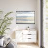 Sea and Sky Reflection Framed Canvas