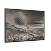 Descent of the Balloon Neptune Framed Canvas