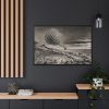 Descent of the Balloon Neptune Framed Canvas