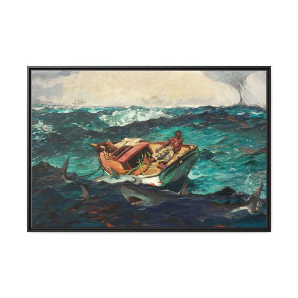 88289-456.jpg The Gulf Stream by Winslow Homer Framed Canvas