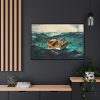 88289-459.jpg The Gulf Stream by Winslow Homer Framed Canvas