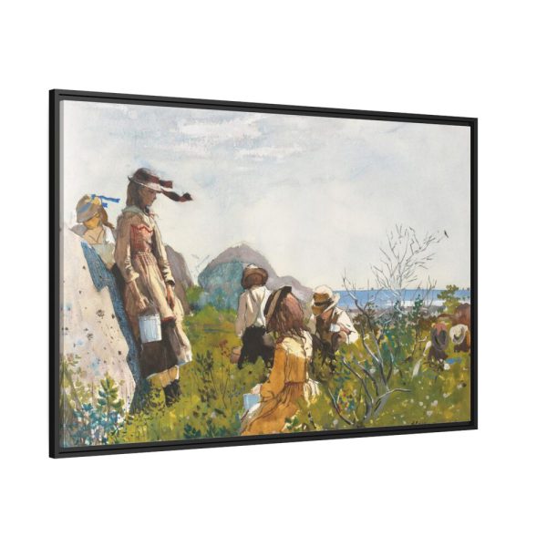 88289-480.jpg Berry Pickers by Winslow Homer Framed Canvas