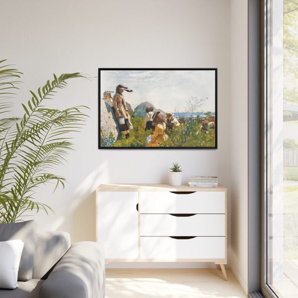88289-483.jpg Berry Pickers by Winslow Homer Framed Canvas