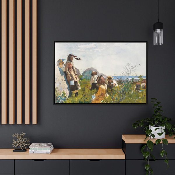 88289-484.jpg Berry Pickers by Winslow Homer Framed Canvas