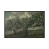 Girl Picking Apple Blossoms by Winslow Homer Framed Canvas