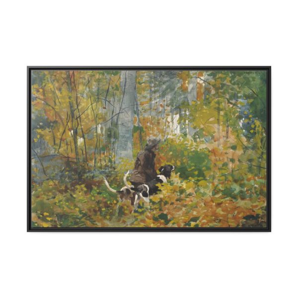 88289-496.jpg On the Trail by Winslow Homer Framed Canvas