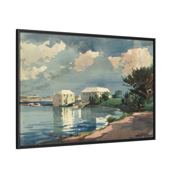 88289-505.jpg Salt Kettle, Bermuda by Winslow Homer Framed Canvas