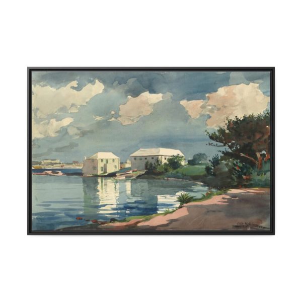 88289-506.jpg Salt Kettle, Bermuda by Winslow Homer Framed Canvas