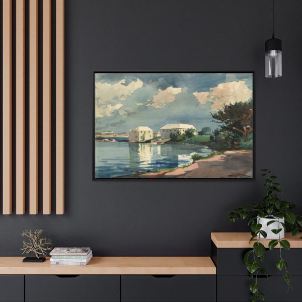 88289-509.jpg Salt Kettle, Bermuda by Winslow Homer Framed Canvas