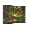 Sunlight and Shadow by Winslow Homer Framed Canvas