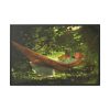 Sunlight and Shadow by Winslow Homer Framed Canvas
