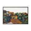 Large Butterburr Leaves and Grass by Gilles-François-Joseph Closson Framed Canvas