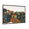Large Butterburr Leaves and Grass by Gilles-François-Joseph Closson Framed Canvas