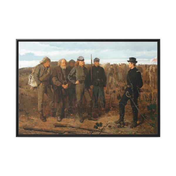88289-76.jpg Prisoners from the Front by Winslow Homer Framed Canvas
