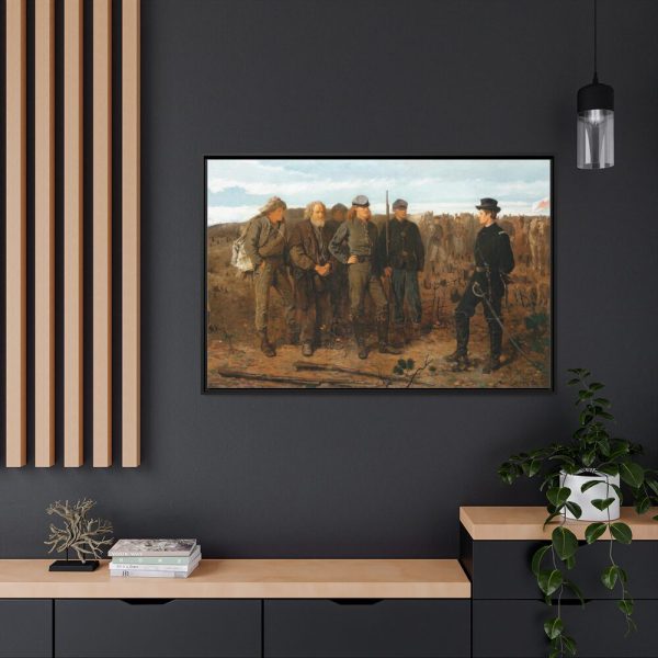 88289-79.jpg Prisoners from the Front by Winslow Homer Framed Canvas