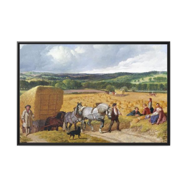 88289-91.jpg The Harvest Framed Canvas