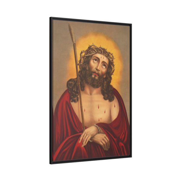 88299-10.jpg Jesus Christ With Crown of Thorns Framed Canvas