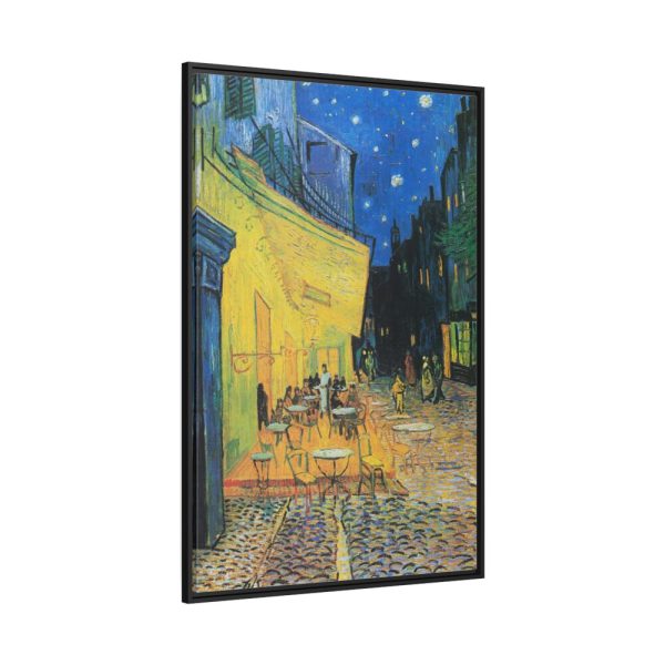 88299-105.jpg Café Terrace at Night by Vincent van Gogh Framed Canvas